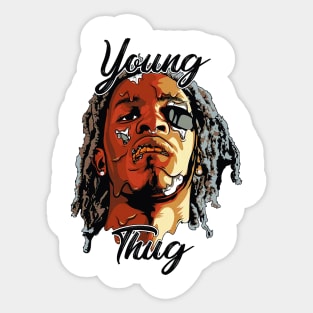 young off Sticker